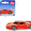 Porsche Carrera GT Red Diecast Model Car By Siku