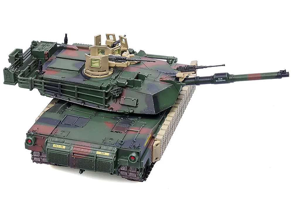 M1A1 TUSK Main Battle Tank "U.S.A. 1st Battalion, 35th Armor Regiment" 1/72 Diecast Model By Panzerkampf - Image 3