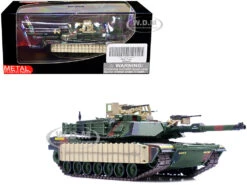 M1A1 TUSK Main Battle Tank "U.S.A. 1st Battalion, 35th Armor Regiment" 1/72 Diecast Model By Panzerkampf