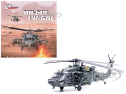 Sikorsky MH-60L Black Hawk Helicopter "91-26288 Razors Edge" United States Army 1/72 Diecast Model By Panzerkampf