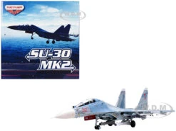 Sukhoi Su-30M2 Flanker-C Fighter Aircraft #30 "Russian Air Force" "Wing" Series 1/72 Diecast Model By Panzerkampf