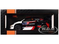 Toyota GR Yaris Rally1 Hybrid #97 Jari-Matti Latvala - Juho Hanninen "Rally Finland" (2023) 1/18 Diecast Model Car By IXO Models
