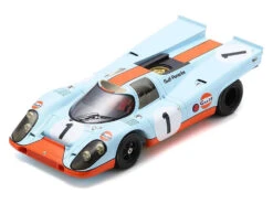 Porsche 917K #1 Jo Siffert - Brian Redman "J.W. Automotive Engineering" 2nd Place "24 Hours Of Daytona" (1970) With Acrylic Display Case 1/18 Model Car By Spark