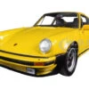 1974 Porsche 911 Turbo 3.0 Yellow 1/24 Diecast Model Car By Welly