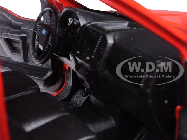 2015 Ford F-150 Regular Cab Pickup Truck Red 1/24-1/27 Diecast Model Car By Welly - Image 5