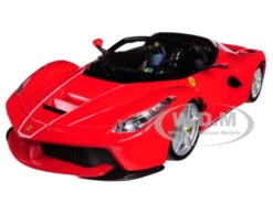 Ferrari LaFerrari F70 Aperta Red 1/24 Diecast Model Car By Bburago