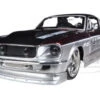 1967 Ford Mustang GT Red And Silver "Harley Davidson" 1/24 Diecast Model Car By Maisto
