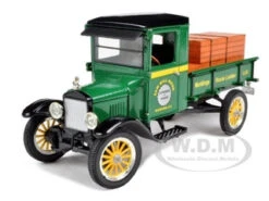 1923 Ford Model TT Lamber Truck Green 1/32 Diecast Model Car By Signature Models