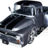 1956 Ford F-100 Pickup Truck Gray Metallic With Black Stripes "Just Trucks" Series 1/24 Diecast Model Car By Jada