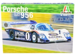 Skill 2 Model Kit Porsche 956 1/24 Scale Model By Italeri