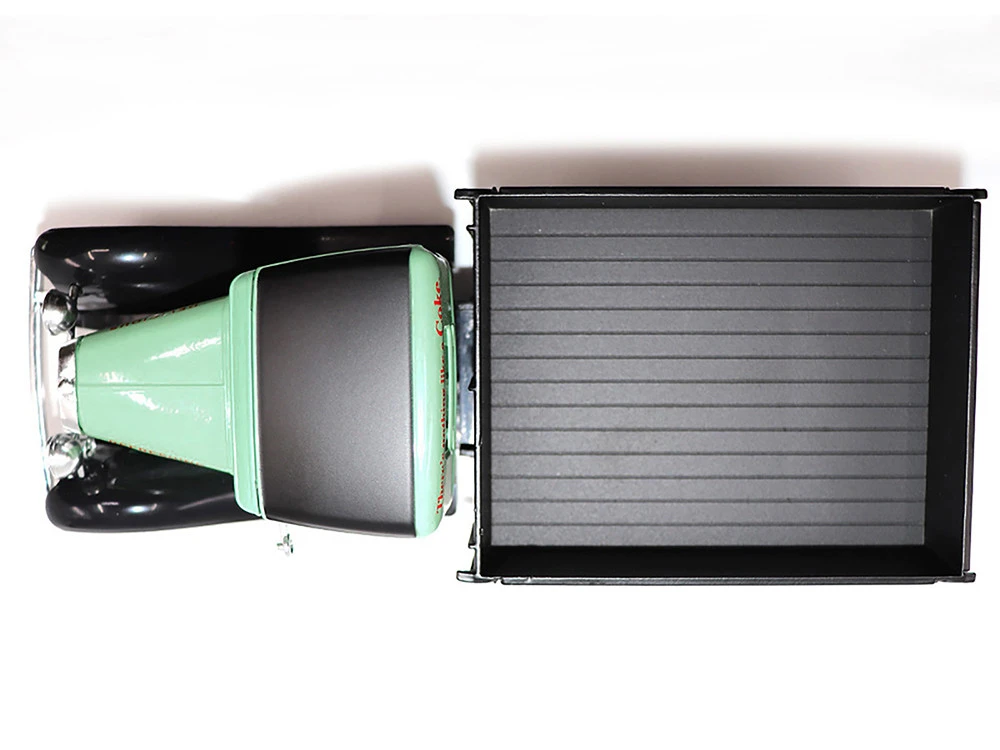 1931 Ford Model AA Pickup Truck Light Green And Black "Pause. Refresh. Drink Coca-Cola" 1/24 Diecast Model Car By Motor City Classics - Image 6