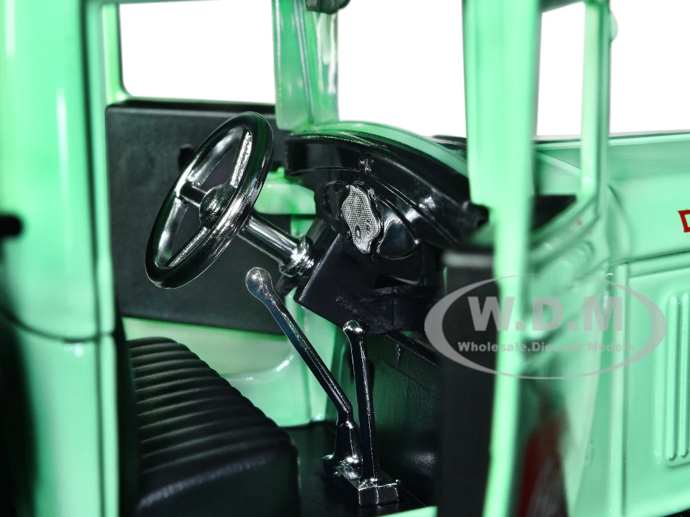 1931 Ford Model AA Pickup Truck Light Green And Black "Pause. Refresh. Drink Coca-Cola" 1/24 Diecast Model Car By Motor City Classics - Image 4