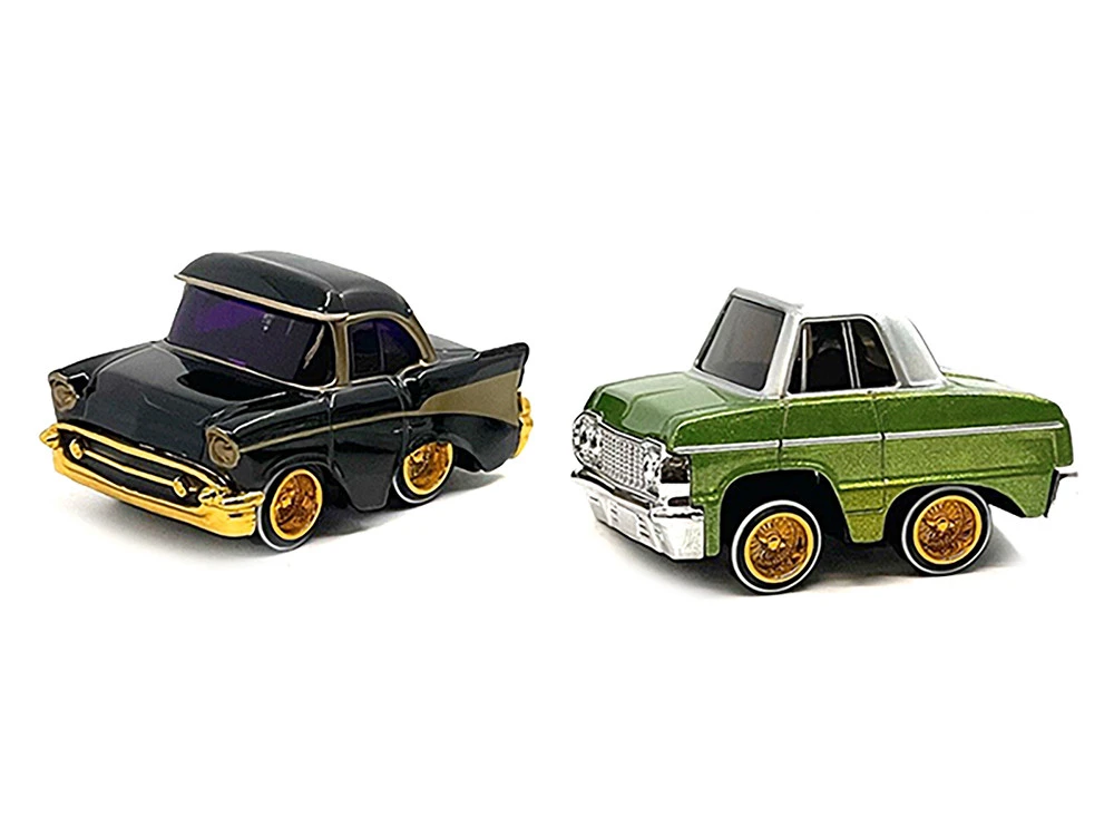 "Lowriders" Series 5 Chevrolet Double Pack Set Of 2 Cars Diecast Model Cars By CarTuned - Image 2