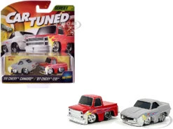 "Pro Street" Series 1 Chevrolet Double Pack Set Of 2 Cars Diecast Model Cars By CarTuned