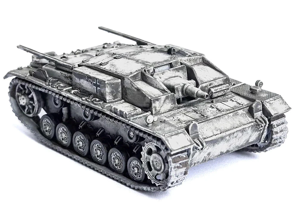 Germany StuG. III Ausf.E Tank Winter Camouflage "StuG.Abt. 202, Russia" (1942) "NEO Dragon Armor" Series 1/72 Plastic Model By Dragon Models - Image 3