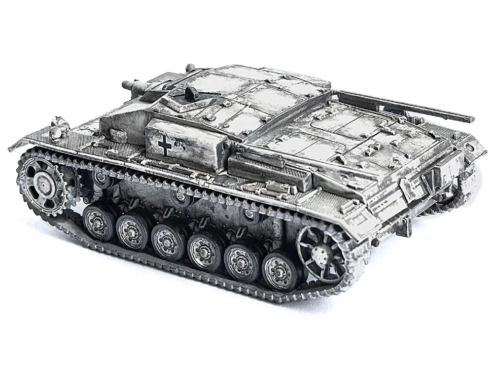 Germany StuG. III Ausf.E Tank Winter Camouflage "StuG.Abt. 202, Russia" (1942) "NEO Dragon Armor" Series 1/72 Plastic Model By Dragon Models - Image 5