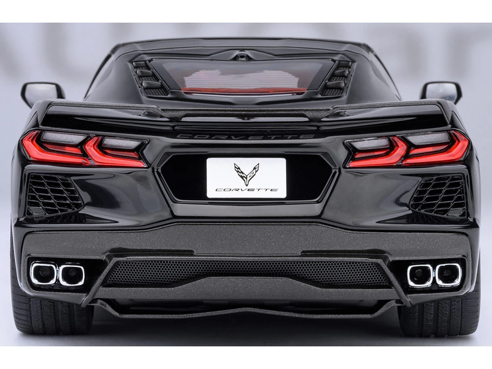 2020 Chevrolet Corvette C8 Stingray Black 1/18 Model Car By Autoart - Image 10