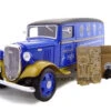 1935 Chevrolet Canopy Truck Blue Truck With Accessories 1/24 Diecast Model By Unique Replicas