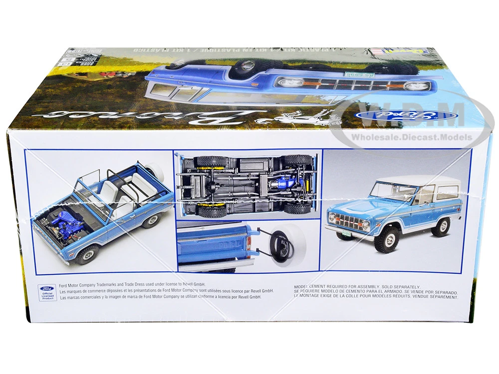 Level 5 Model Kit Ford Bronco 1/25 Scale Model By Revell - Image 3