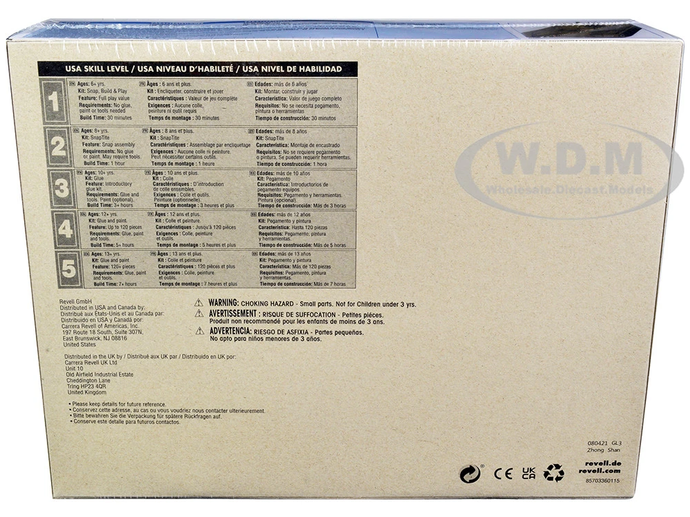 Level 4 Model Kit M48A2 Patton Tank 1/35 Scale Model By Revell - Image 5