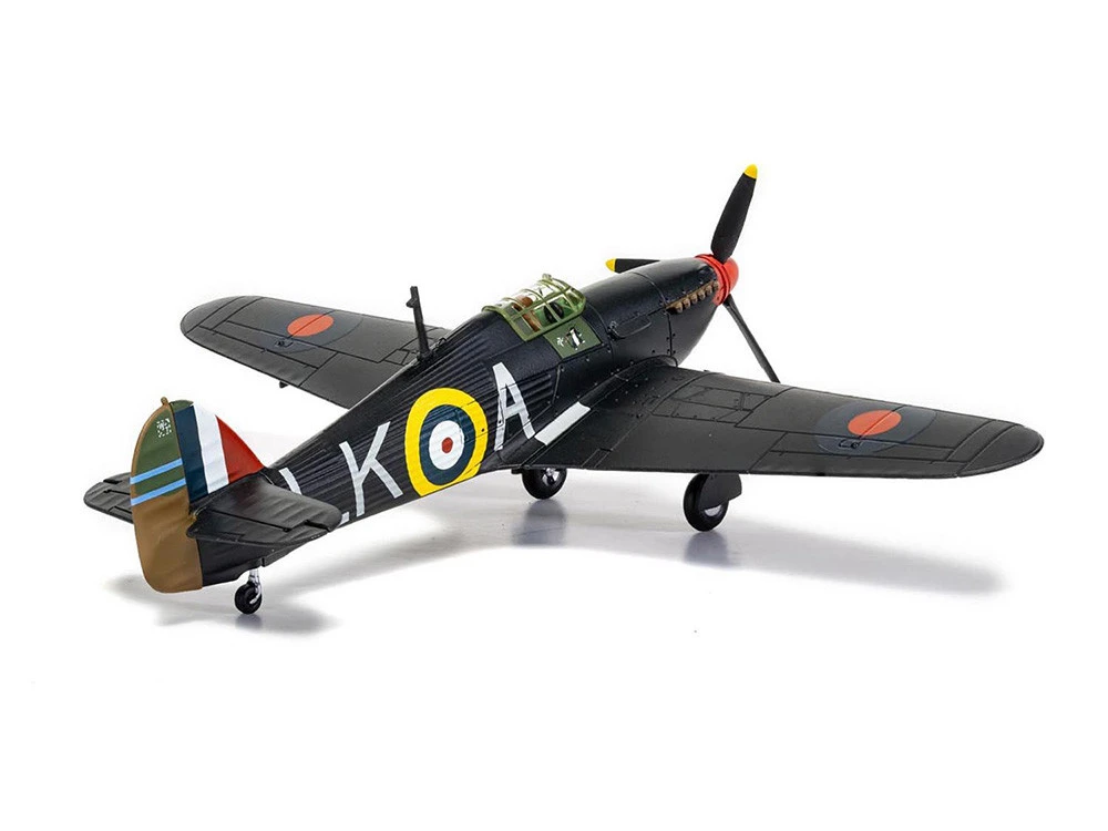 Hawker Hurricane Mk.I Fighter Aircraft "Sqn Ldr. Ian Richard 'Widge' Gleed, No.87 Sqn, Colerne" (1941) British Royal Air Force "The Aviation Archive" Series 1/72 Diecast Model By Corgi - Image 3