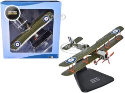 Airco DH4 Bomber Plane "202 Squadron RFC" (1918) "Oxford Aviation" Series 1/72 Diecast Model Airplane By Oxford Diecast