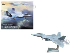 Lockheed Martin F-22 Raptor Stealth Aircraft "325th FW, 43rd FS Hornets" United States Air Force 1/72 Diecast Model By Air Force 1