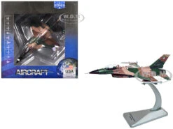 Lockheed F-16C Fighting Falcon Fighter Aircraft "Block 32, 64th Aggressor Squadron, Nellis AFB" (2007) United States Air Force "Collector Series" 1/100 Diecast Model By Air Force 1