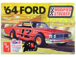 Skill 2 Model Kit 1964 Ford Galaxie "Modified Stocker" 1/25 Scale Model By AMT