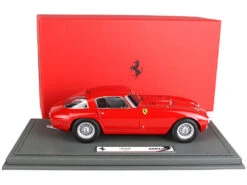 1953 Ferrari 340 MM S/N 0320 Red With DISPLAY CASE Limited Edition To 99 Pieces Worldwide 1/18 Model Car By BBR