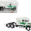 1978 Ford LTL 9000 Truck Tractor White With Green Flames 1/87 (HO) Scale Model Car By Brekina