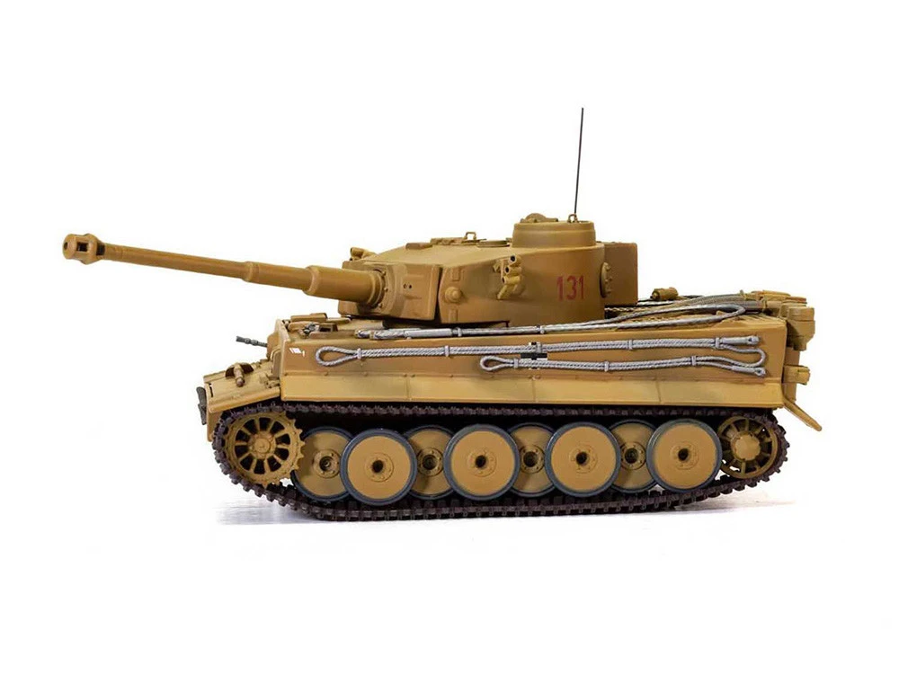 Panzerkampfwagen VI Tiger Ausf E (Early Production) Tank "Tiger 131, Schwere Panzerabteilung 504, Point 174, Gueriat El Atach, Tunisia" (1943) German Army "Military Legends" Series 1/50 Diecast Model By Corgi - Image 2