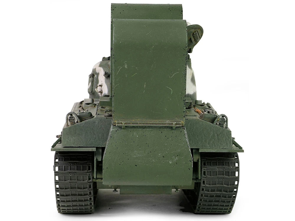 Sherman M4 (105) Howitzer Medium Tank "US Army, 711th Tank Battalion, Okinawa" (1945) "Engine Plus" Series 1/32 Diecast Model By Metal Proud - Image 15