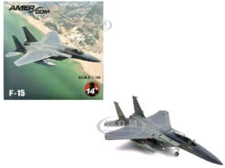 Other McDonnell Douglas F-15A Eagle Aircraft "Spittin Kittens, 5th Fighter-Interceptor Squadron, Tactical Air Command, Minot AFB" (1985) United States Air Force 1/100 Diecast Model Airplane