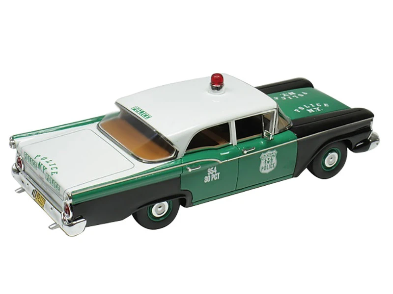 1959 Ford Fairlane Green With White TopNew York Police Department Tactical Patrol Force Limited Edition 1/43 Model Car By Goldvarg Collection - Image 7