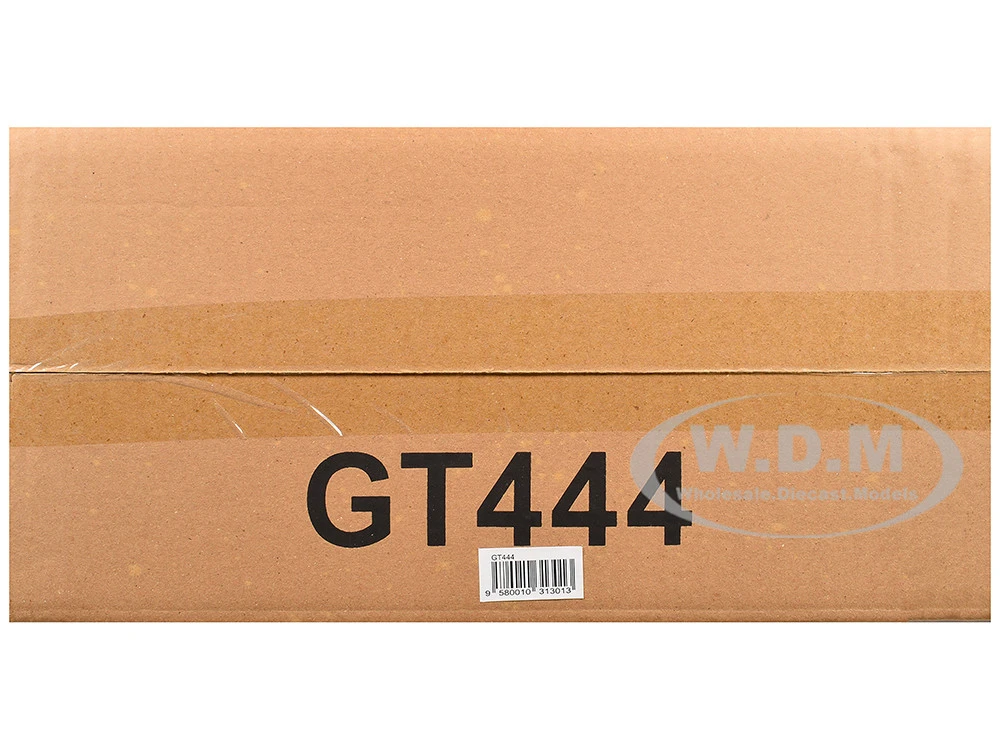 Porsche 991.2 Turbo S Orange Metallic With Black Stripes 1/18 Model Car By GT Spirit - Image 8