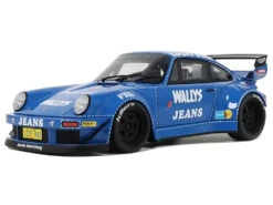 RWB Bodykit "OSHO Arrow" Blue 1/18 Model Car By GT Spirit