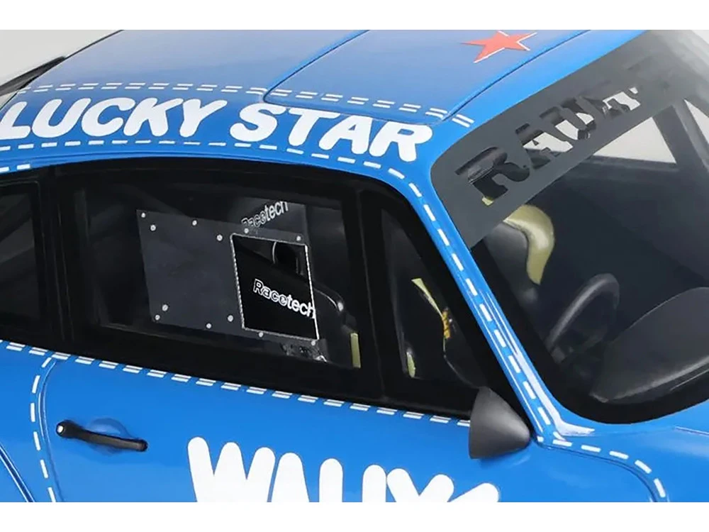 RWB Bodykit "OSHO Arrow" Blue 1/18 Model Car By GT Spirit - Image 3