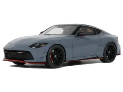 2024 Nissan Z Nismo Gray With Black Top 1/18 Model Car By GT Spirit