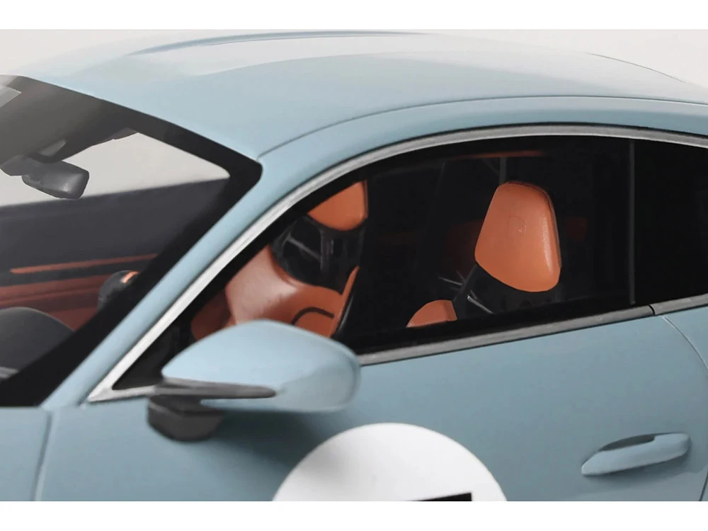 2024 Porsche 911 S/T #63 Shore Blue Metallic 1/18 Model Car By GT Spirit - Image 3
