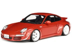 2021 Porsche 911 RWB "AKA Phila" Red 1/18 Model Car By GT Spirit