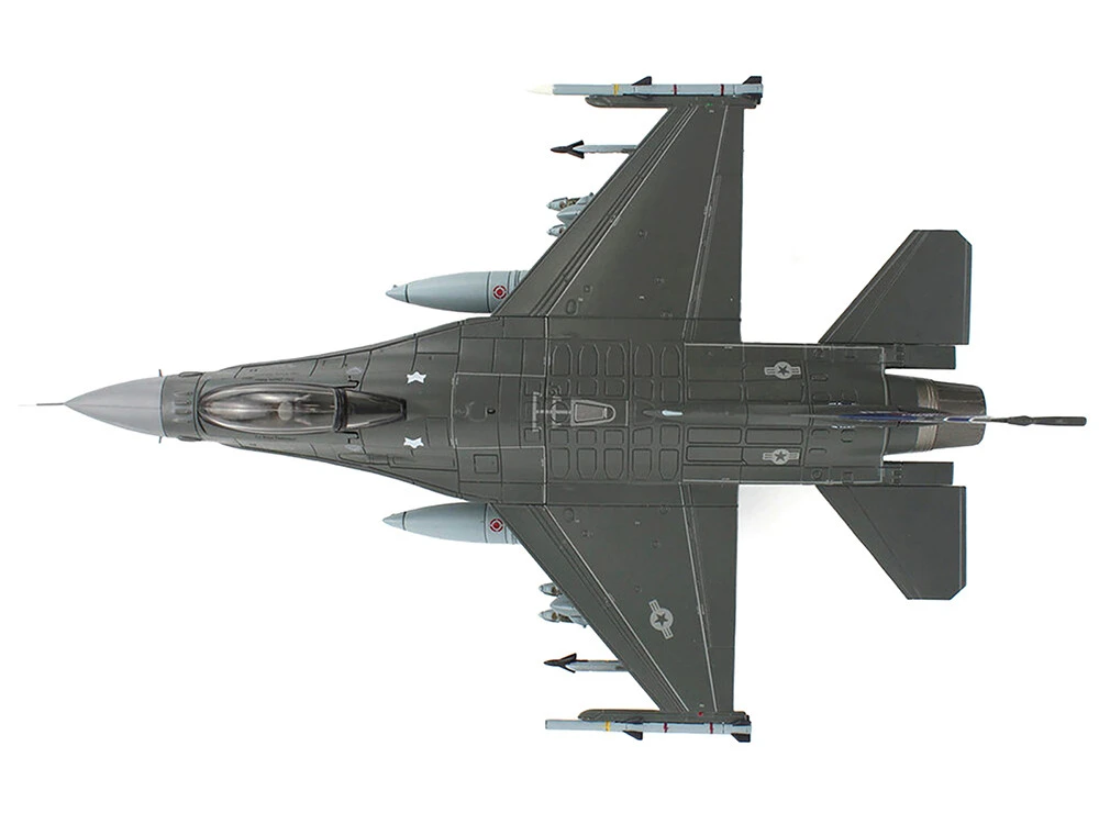 Lockheed F-16C Fighting Falcon Fighter Aircraft "157th Fighter Squadron, South Carolina National Guard" (2020) United States Air Force "Air Power Series" 1/72 Diecast Model By Hobby Master - Image 3