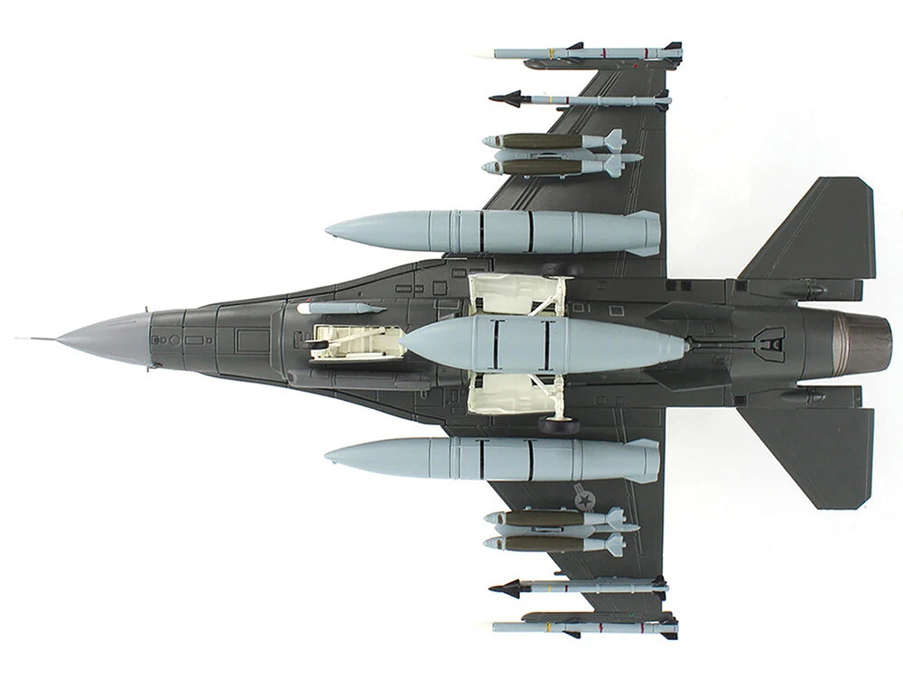 Lockheed F-16C Fighting Falcon Fighter Aircraft "157th Fighter Squadron, South Carolina National Guard" (2020) United States Air Force "Air Power Series" 1/72 Diecast Model By Hobby Master - Image 4