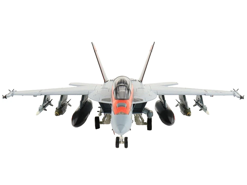 Boeing F/A-18F Super Hornet Fighter Aircraft "VFA-94 'Mighty Strikes', USS Nimitz" (2021) United States Navy "Air Power Series" 1/72 Diecast Model By Hobby Master - Image 3