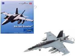Boeing EA-18G Growler Aircraft "VAQ-141 Shadowhawks, USS George Washington" (2013) United States Navy "Air Power Series" 1/72 Diecast Model By Hobby Master