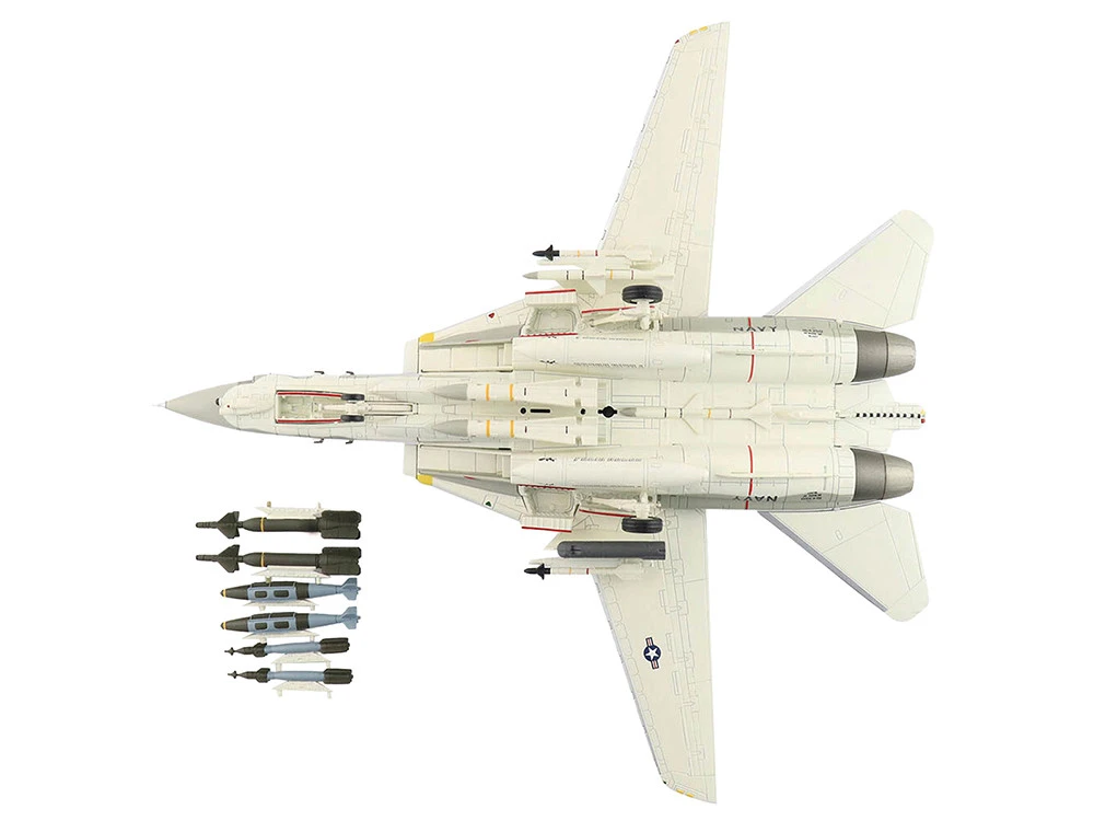 Grumman F-14D Tomcat Fighter Aircraft "Tomcat Sunset, VF-31" (2006) United States Navy "Air Power Series" 1/72 Diecast Model By Hobby Master - Image 4