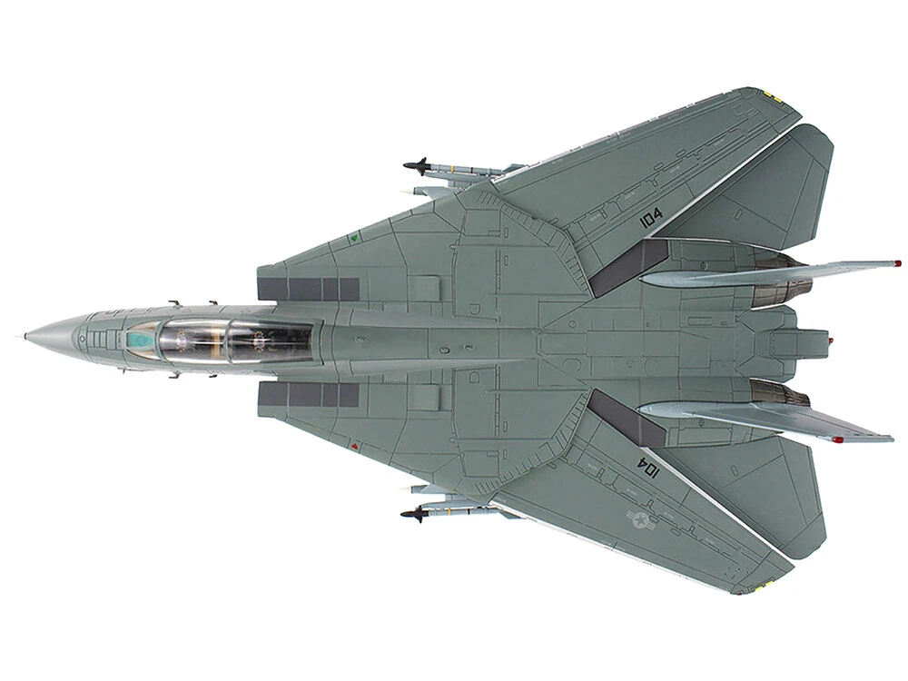 Grumman F-14A Tomcat Fighter Aircraft "Fist Of The Fleet" United States Navy "Air Power Series" 1/72 Diecast Model By Hobby Master - Image 3