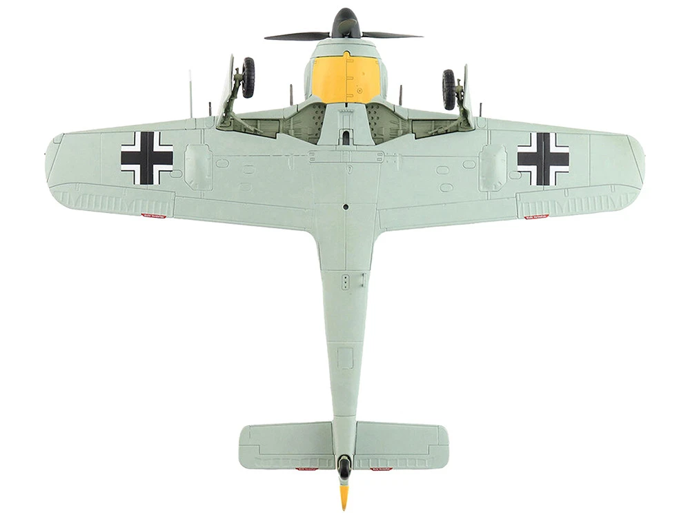 Focke-Wulf Fw 190A-3 Fighter Aircraft "8. Staffel, Jagdgeschwader 2 (8/JG.2), World War II" German Luftwaffe "Air Power Series" 1/48 Diecast Model By Hobby Master - Image 5