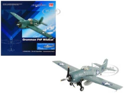 Grumman F4F-4 Wildcat Fighter Aircraft "Battle Of Santa Cruz, Lt. Swede Vejtasa, VF-10, USS Enterprise" (1942) United States Navy "Air Power Series" 1/48 Diecast Model By Hobby Master