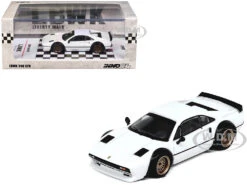 LBWK (Liberty Walk) 308 GTB White 1/64 Diecast Model Car By Inno Models